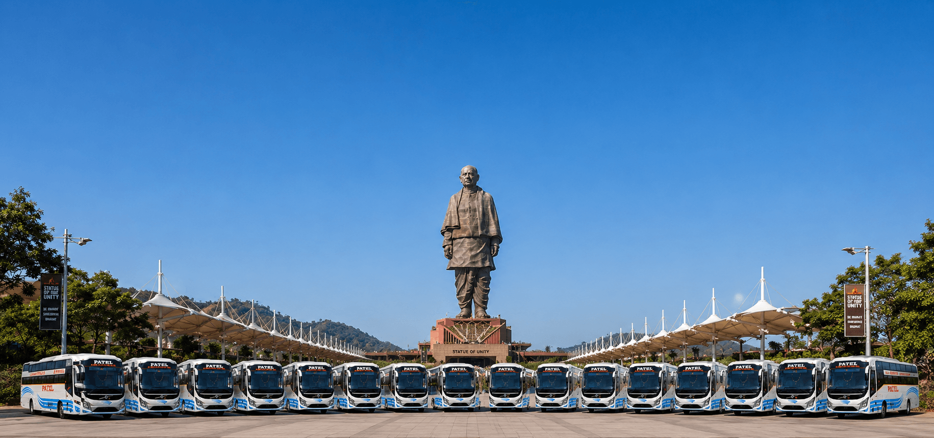Premium intercity travel by Patel Tours & Travels